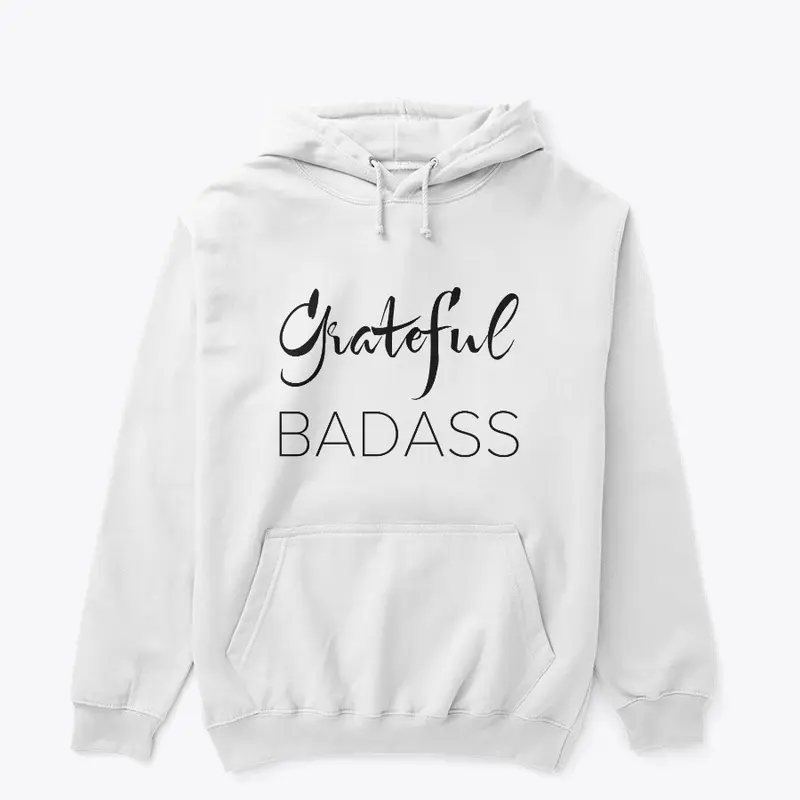 Signature Grateful Badass logo Hoodie