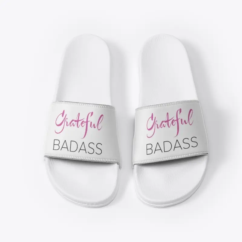 Grateful Badass Signature Logo Slides